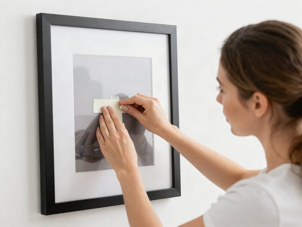 Bilder ohne Bohren aufhängen