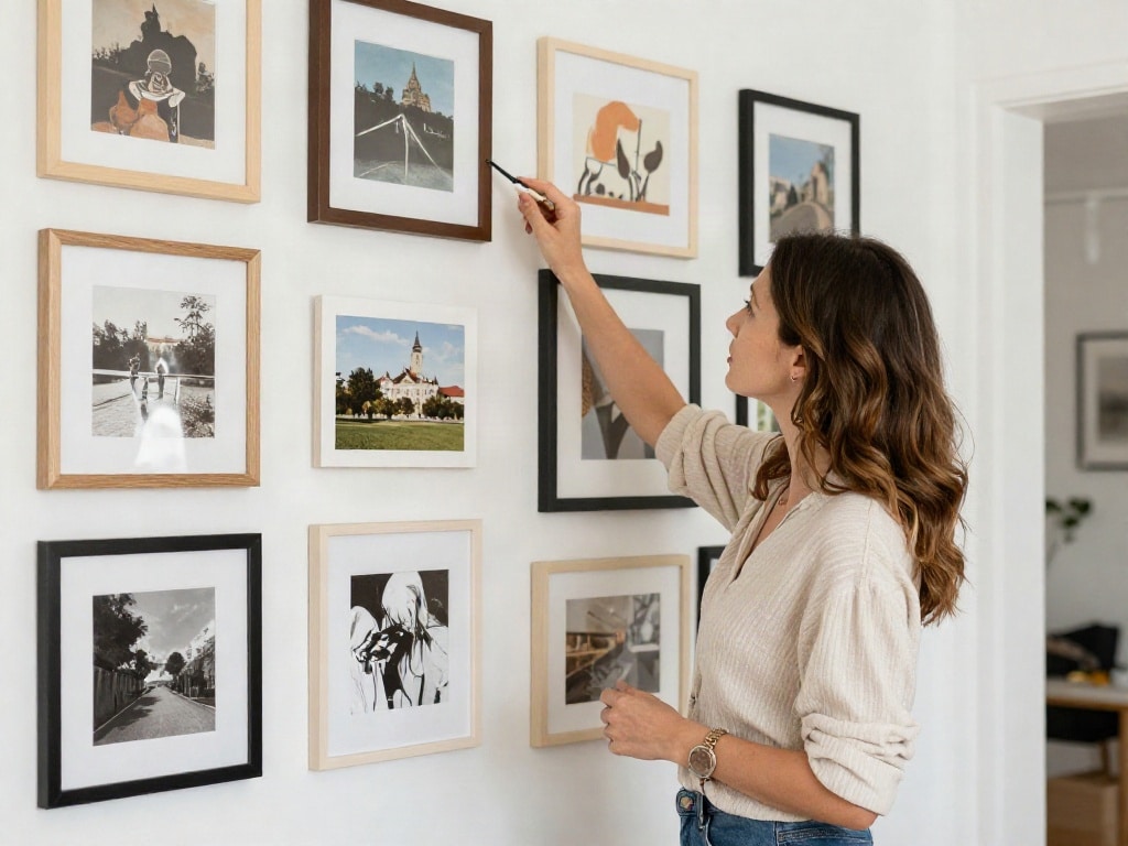 Bilderwand gestalten