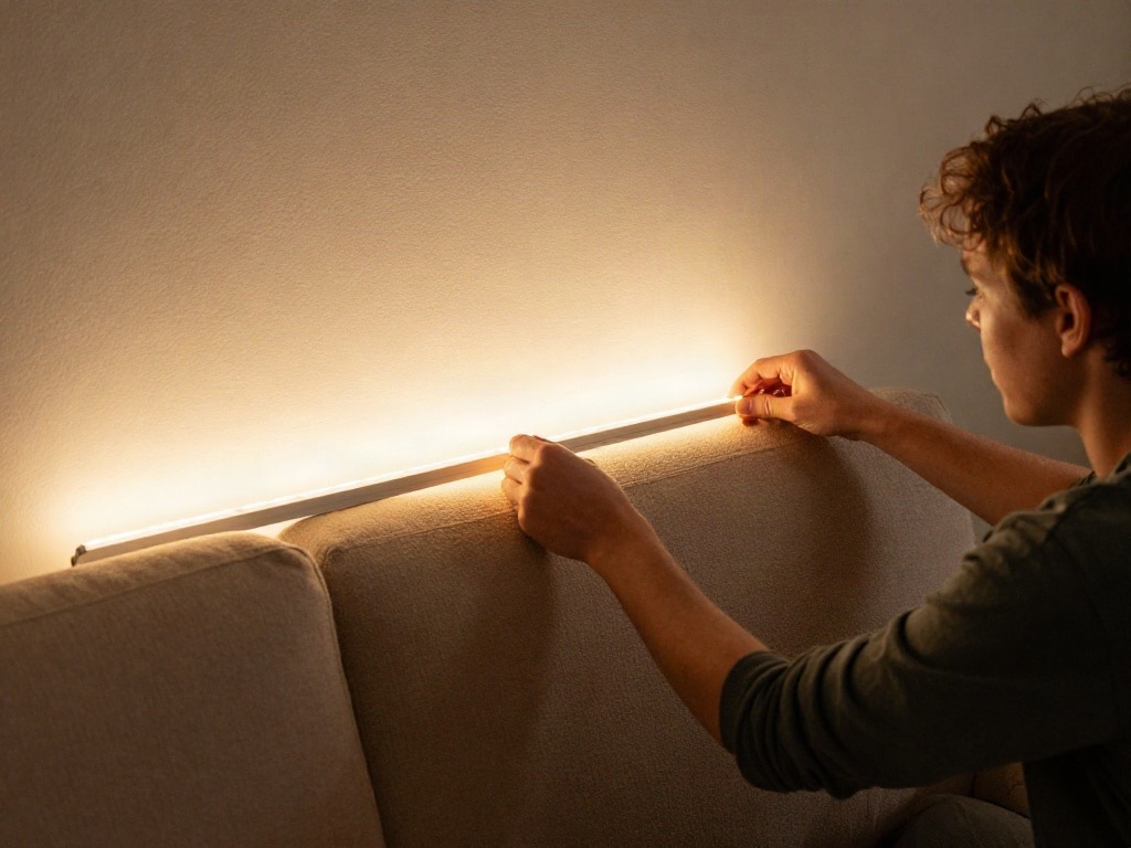 LED Streifen indirekte Beleuchtung