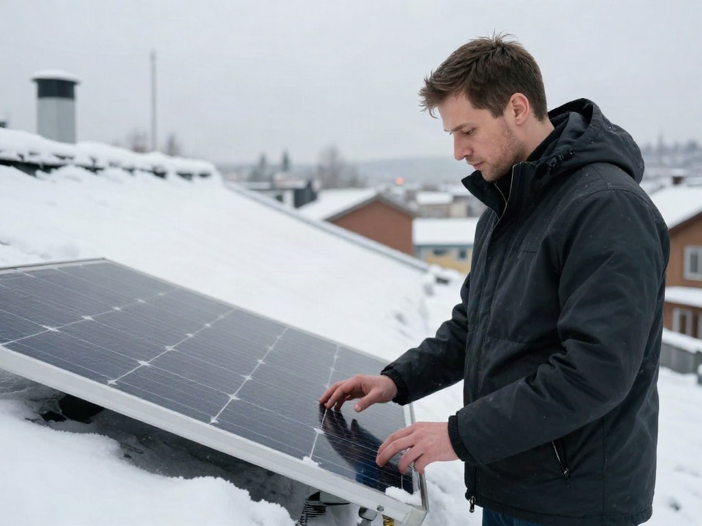 Photovoltaik Ertrag im Winter