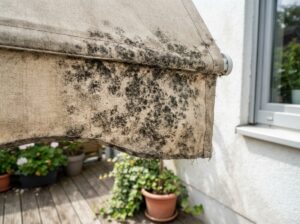Schimmel auf Markise