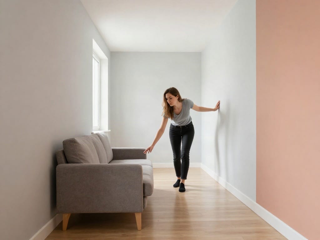 schmales Wohnzimmer einrichten