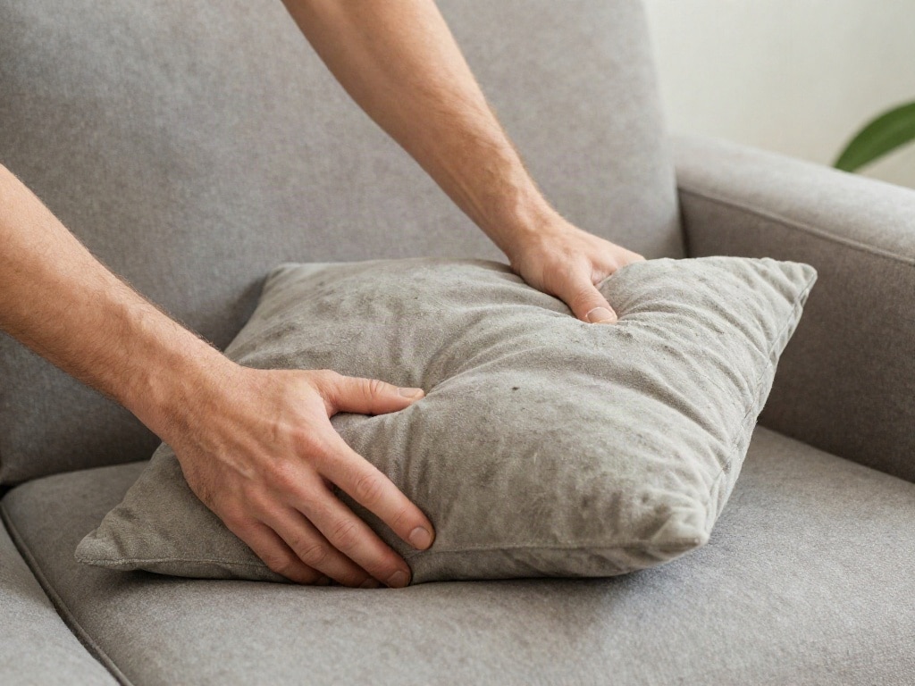Sofa durchgesessen