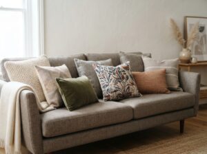 Kissen Sofa dekorieren