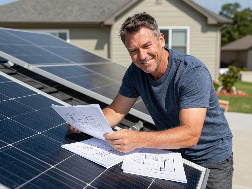 Solaranlage Einfamilienhaus