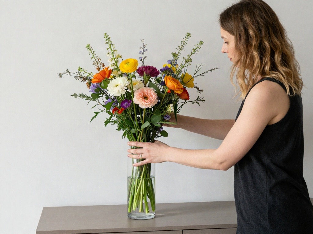 Vase dekorieren