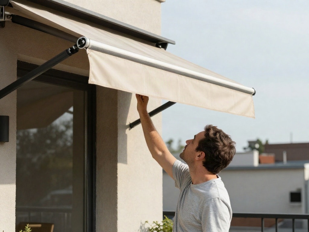Markise Windsensor