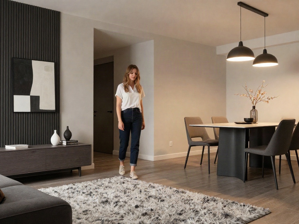 Wohnzimmer mit Essbereich einrichten
